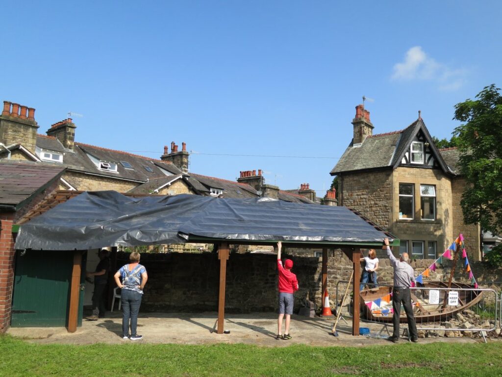 People attending the Triangle Spring Fair in May 2016