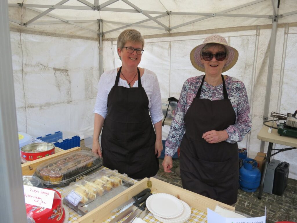 People attending the Triangle Spring Fair in May 2016