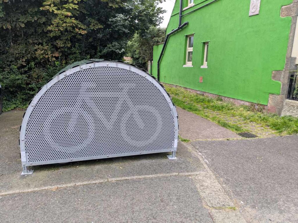 Fairfield Cycle Hub side view