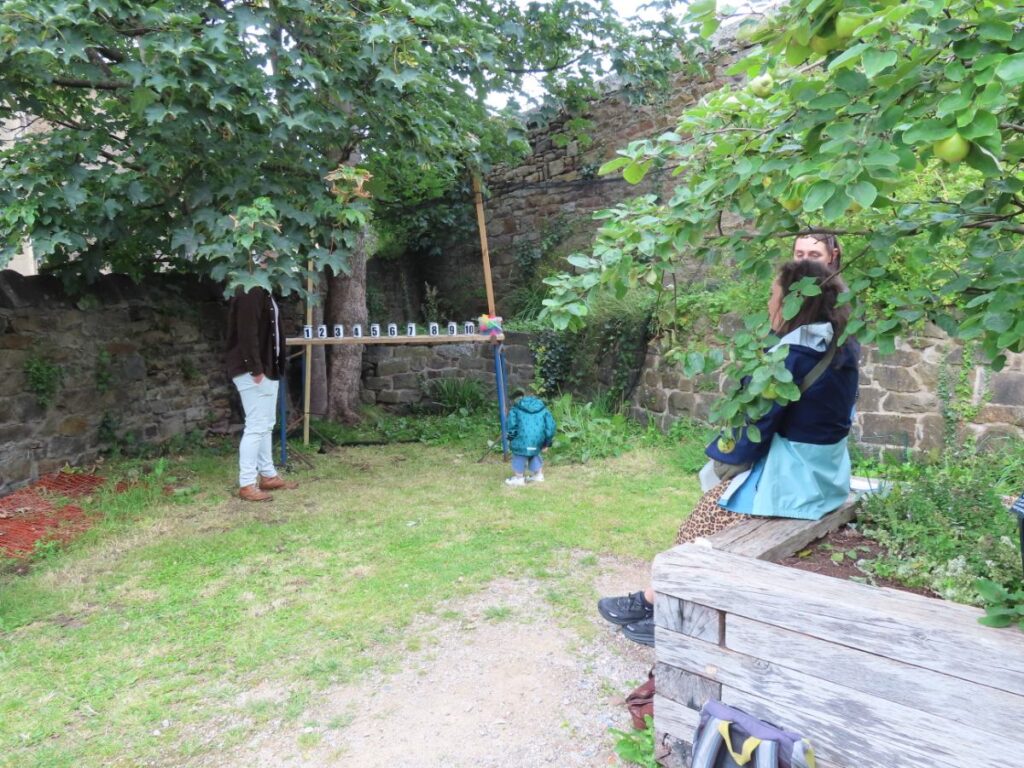 Knock down the can stall -Triangle Summer Fair August 2025