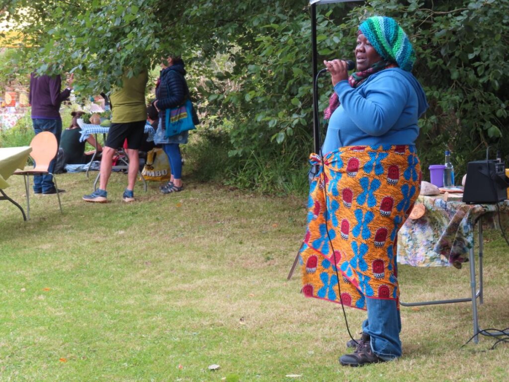 Maz performing - Triangle Summer Fair August 2025