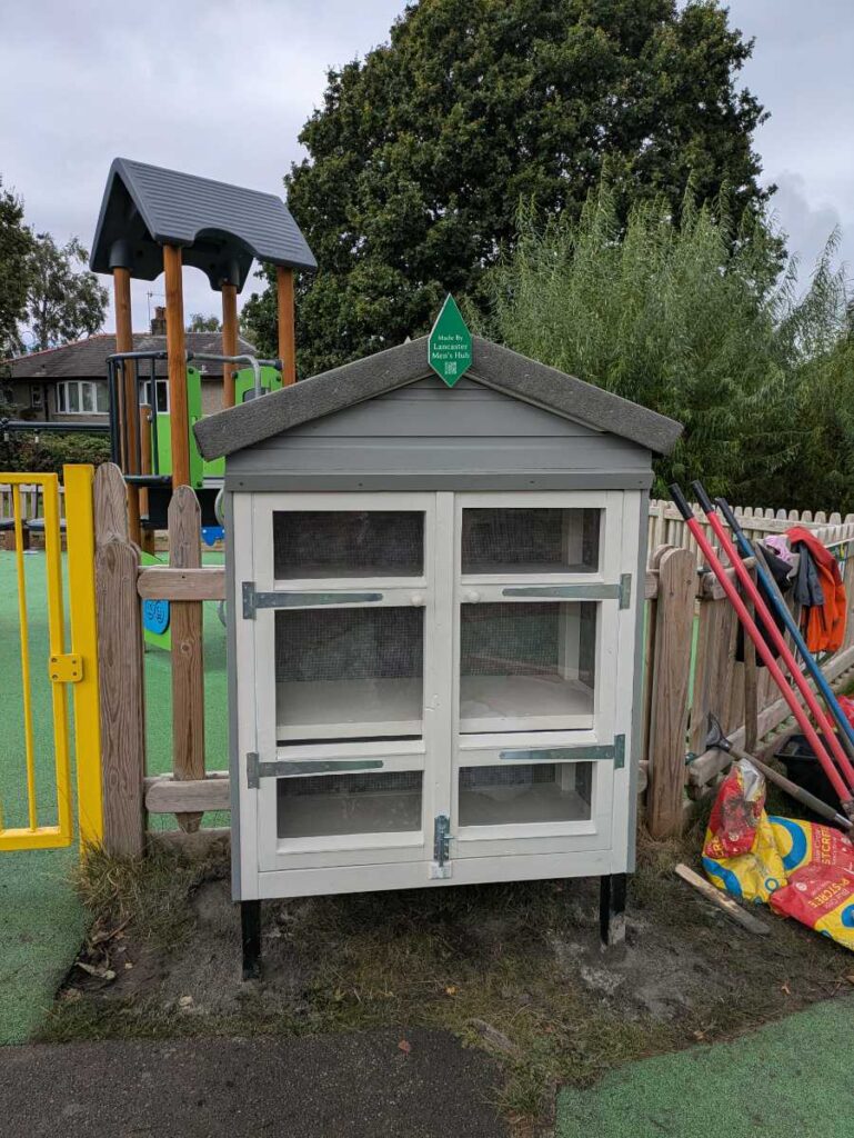 The new little library at Fairfield Playground