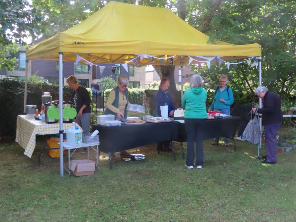 Tea and cake stall